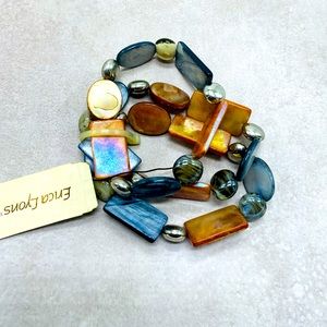 Stretch bracelet multi color